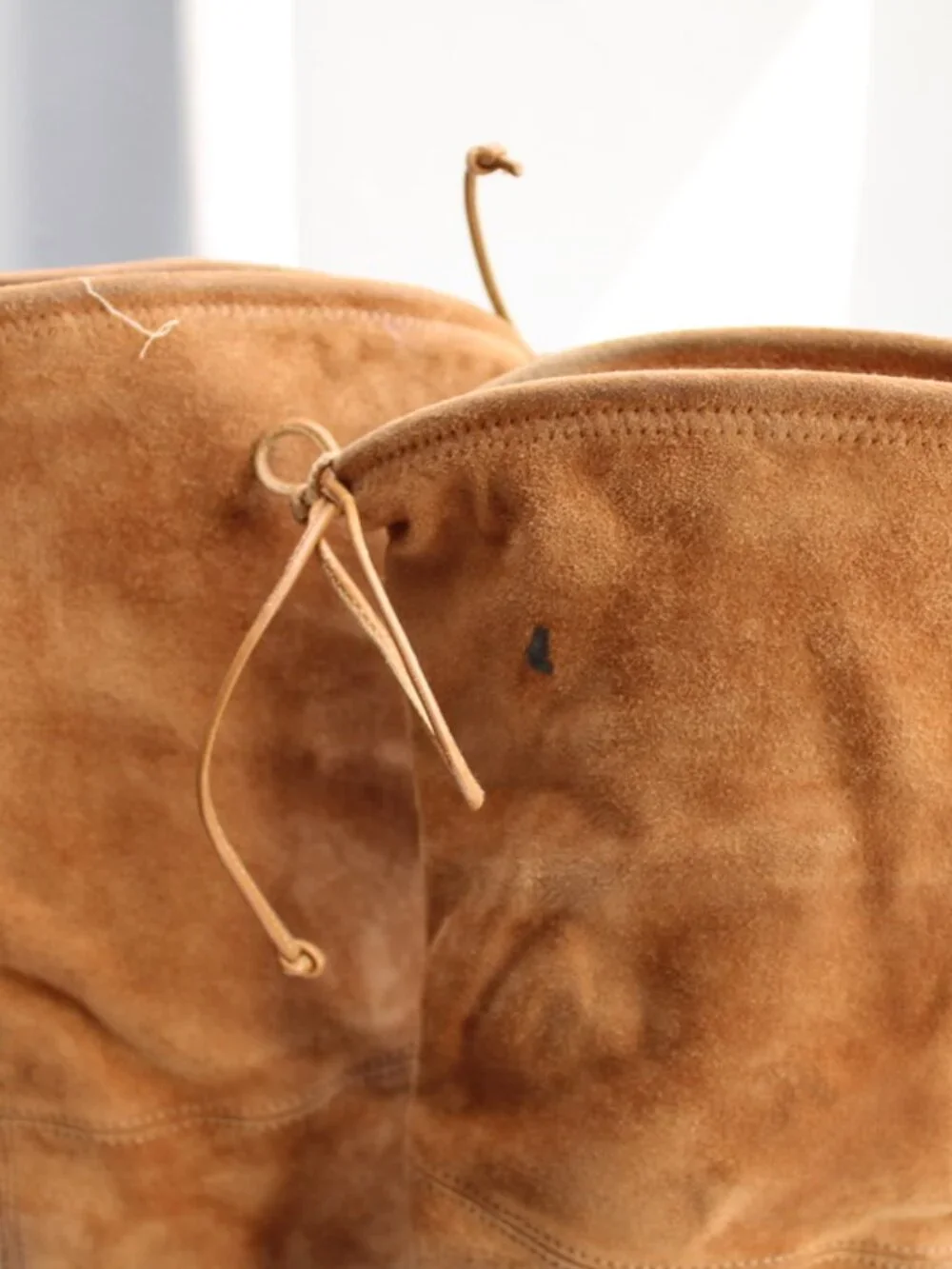 Stuart Weitzman Russel Bromley Lowland Over The Knee High Suede Boots Brown 7